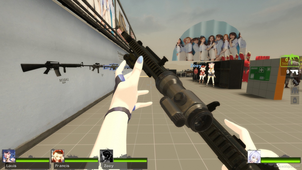 KF2 Scar-H Black [AKM] (request)