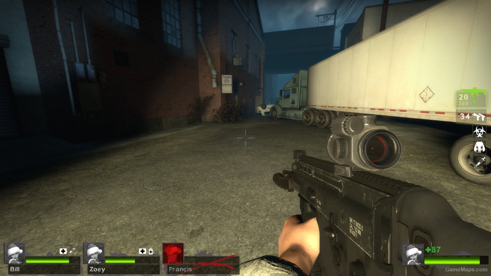 KF2 Scar-H Black [AKM] (request)