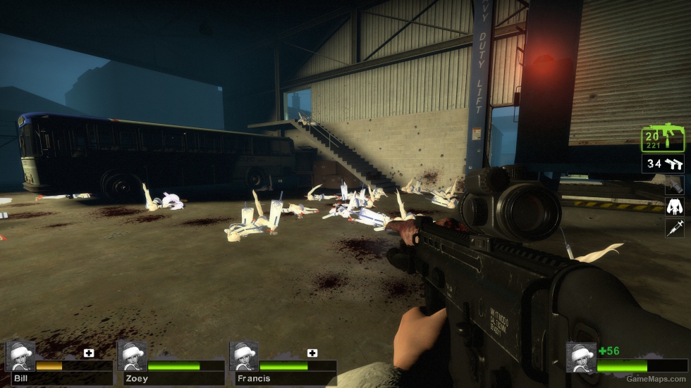 KF2 Scar-H Black [AKM] (request)
