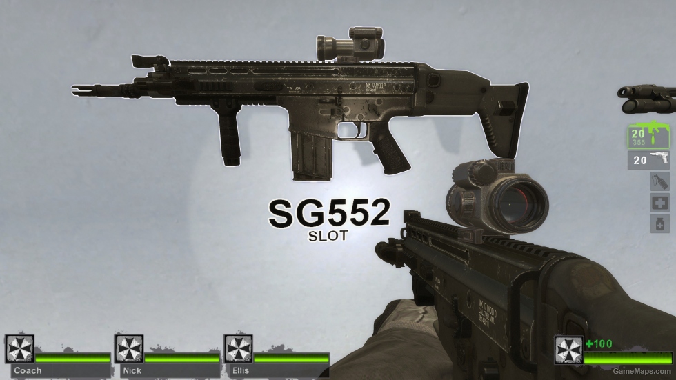 KF2 Scar-H Black (SG552) (request)