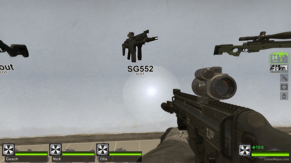 KF2 Scar-H Black (SG552) (request)