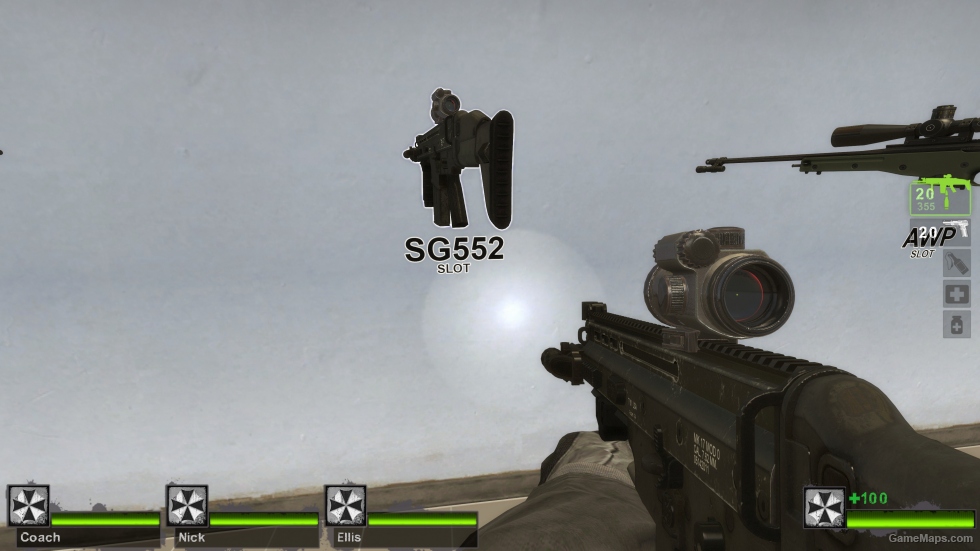 KF2 Scar-H Black (SG552) (request)
