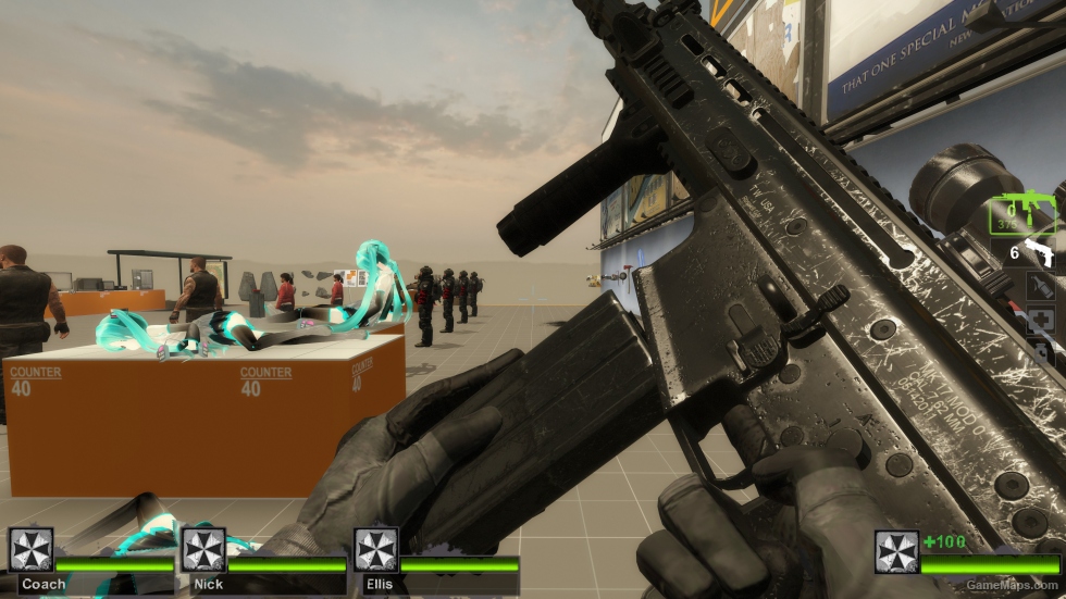 KF2 Scar-H Black (SG552) (request)