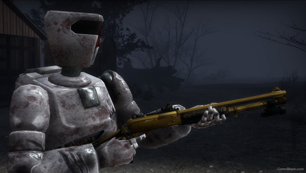 Killing Floor Golden Combat Shotgun