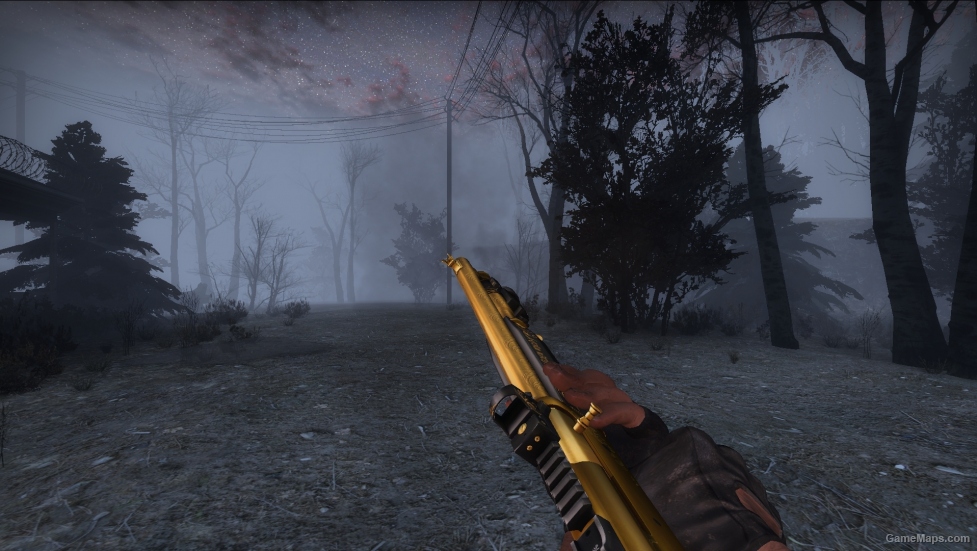 Killing Floor Golden Combat Shotgun