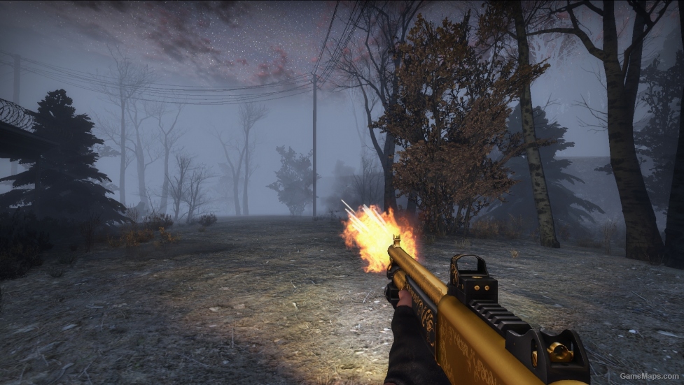 Killing Floor Golden Combat Shotgun