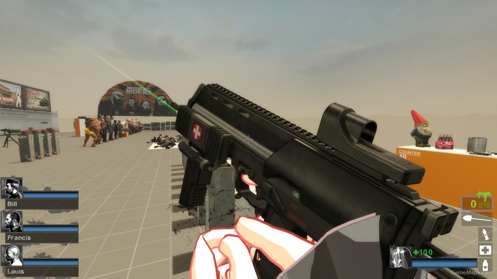 Killing Floor MP7M Medic Gun (UZI SMG) [request]