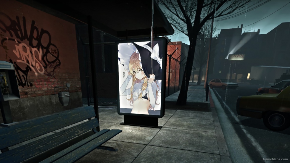 Kirisame Marisa Bus Stop
