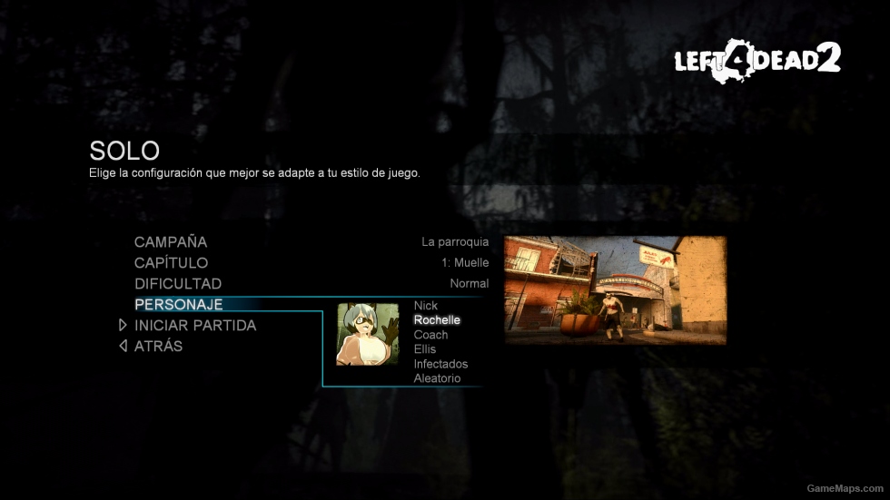 KM Style Michiru Kagemori (Rochelle) with L4D Styled Icons