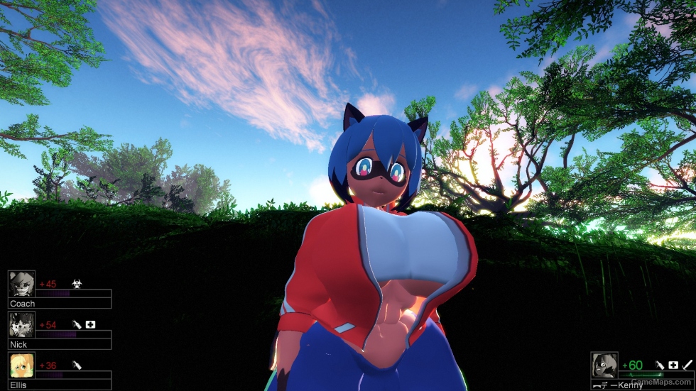 KM Style Michiru Kagemori (Rochelle) with L4D Styled Icons