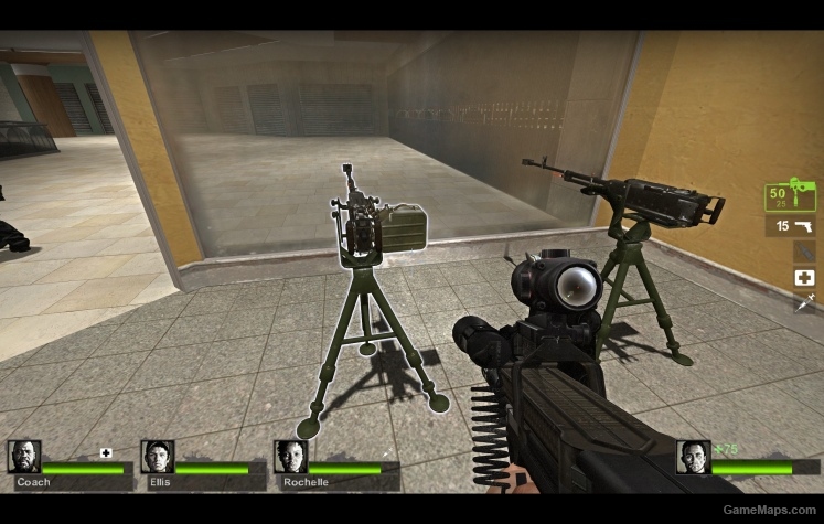 KORD Machine Gun (50 Cal) gunfire sound