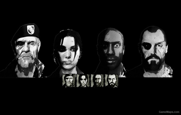 L4d1 Casts Panel Icons In L4d2 Style Left 4 Dead 2 Gamemaps Then while in the settings page, under the controller category, click onto the 'controller. l4d1 casts panel icons in l4d2 style