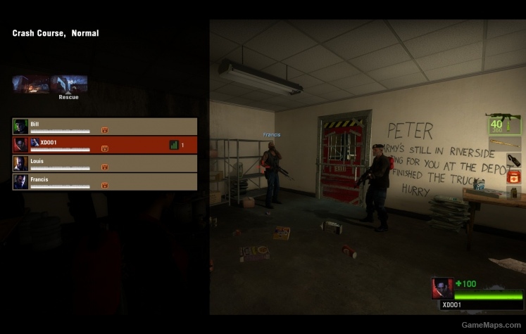 L4D1 Sacrifice Survivor Portraits