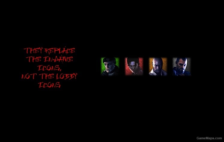 L4D1 Sacrifice Survivor Portraits