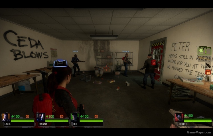 L4D1 Sacrifice Survivor Portraits