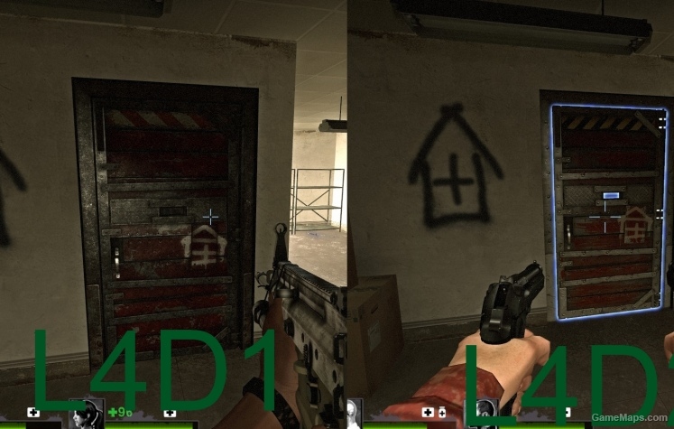 L4D1 Saferoom Door Replacement