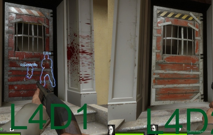 L4D1 Saferoom Door Replacement