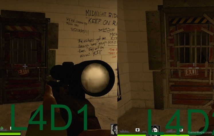 L4D1 Saferoom Door Replacement