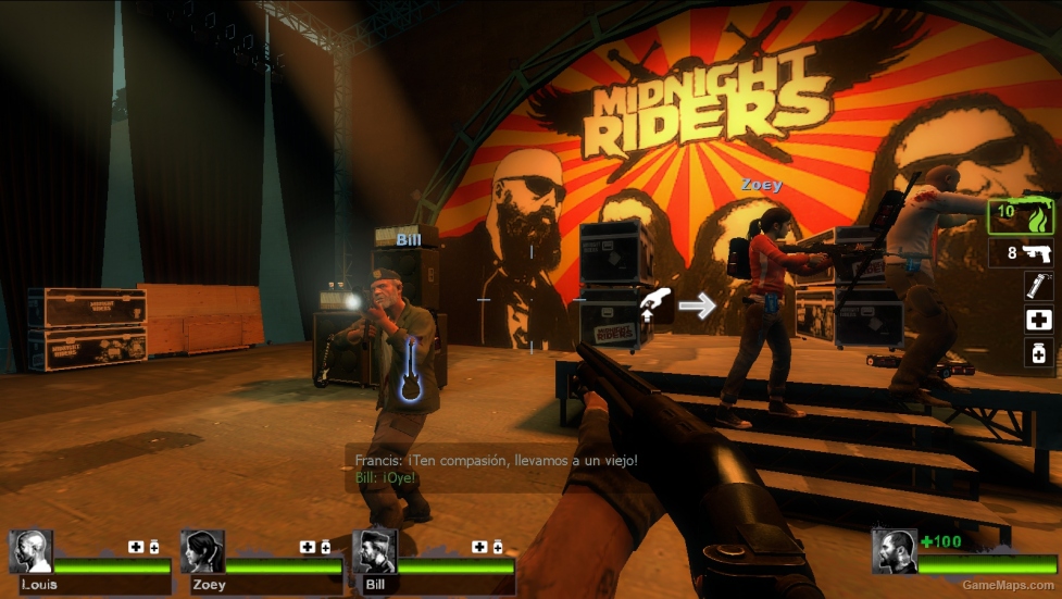 L4D1 survivors in L4D2 campaigns