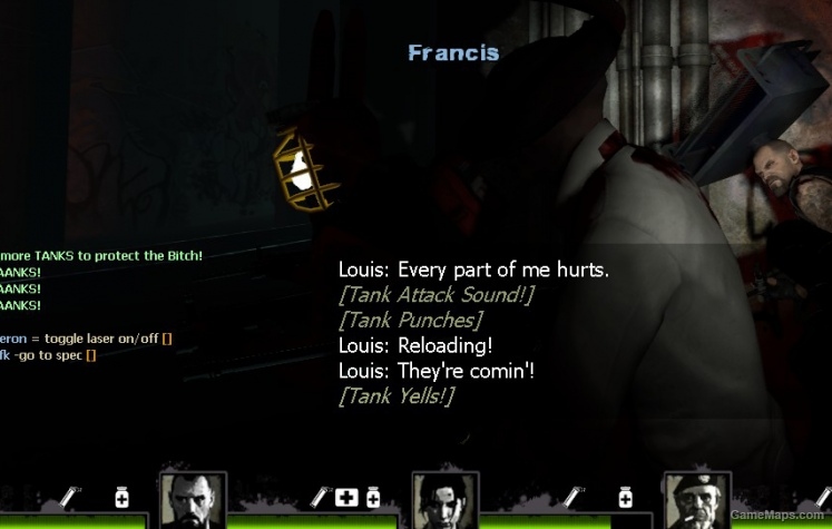 L4D1 survivors mug shot replacement