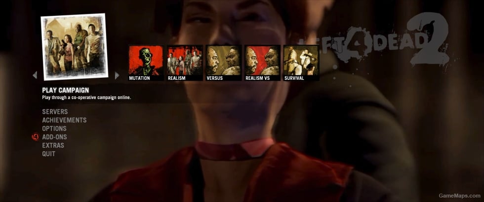 L4D2: Menu Background - Resident Evil CVX intro