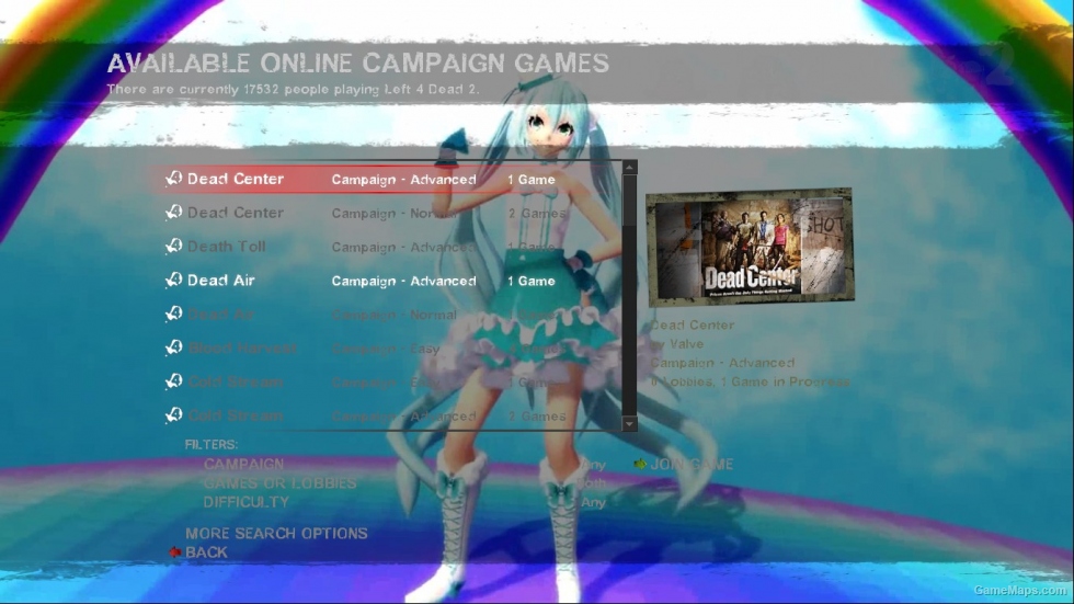 L4D2 Background: Miku Hatsune (MMD~PONPONPON)