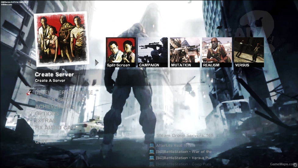 L4D2 Crysis 2 Menu