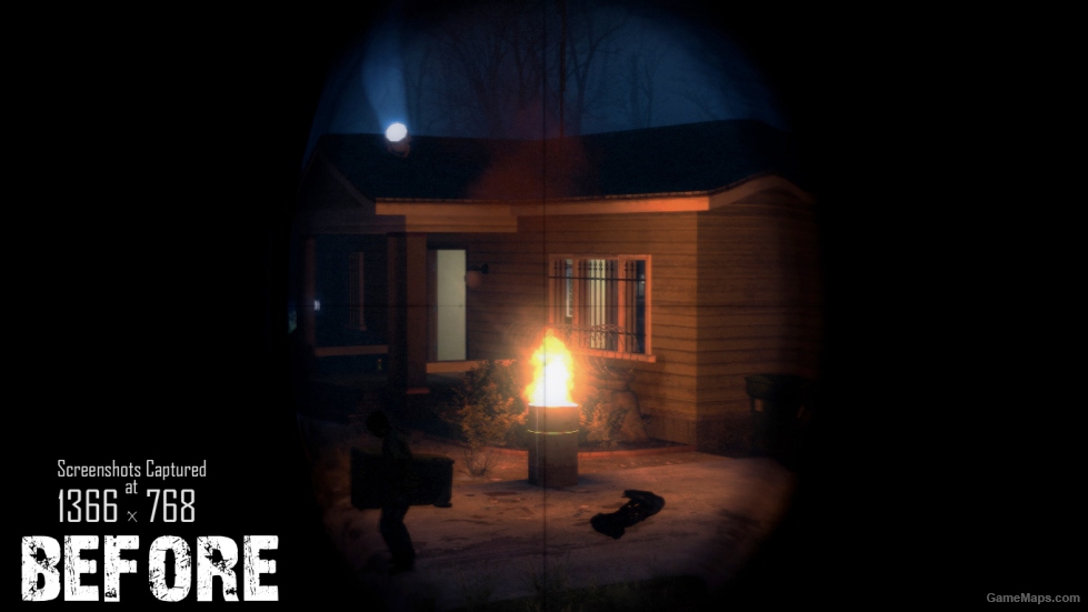 L4D2 Default Scope: Oval Scope Fix