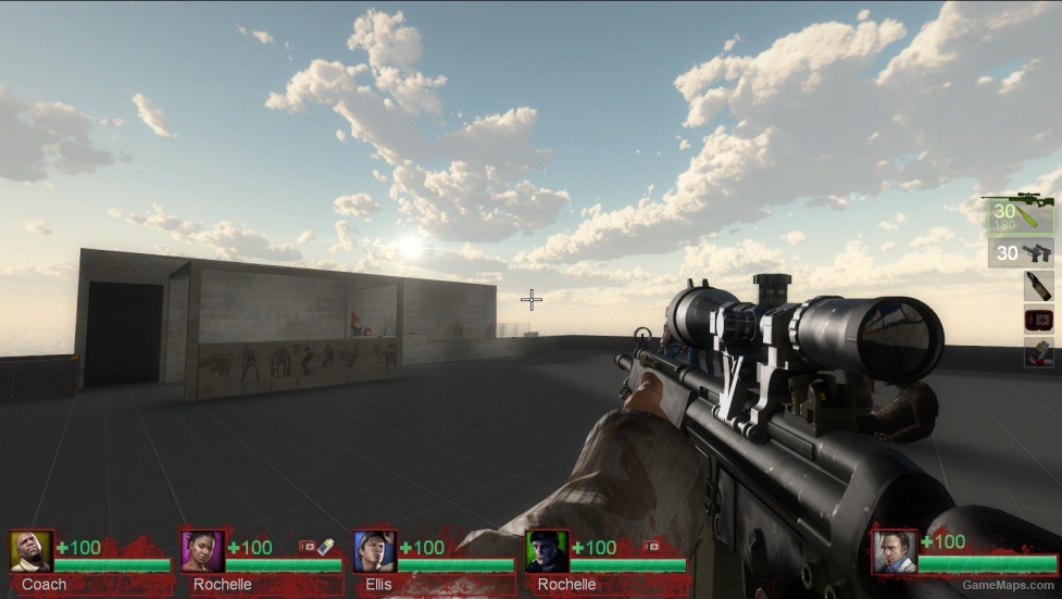 L4D2 Original Military Sniper Replace AWP