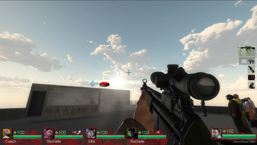 L4D2 Original Military Sniper Replace AWP