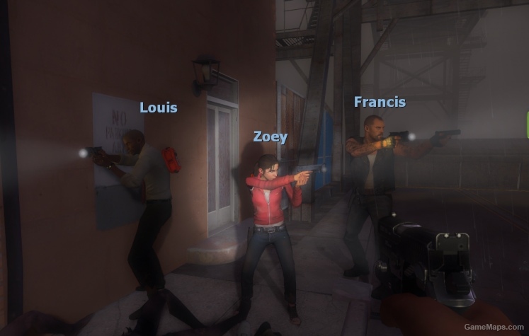 L4D2 replacement of the survivors