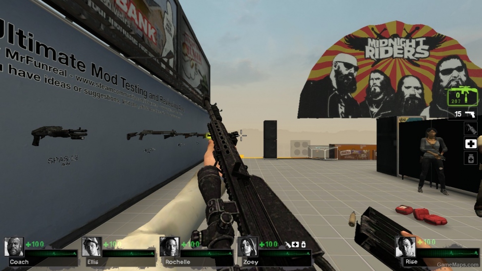 L4D2 Survivors: Barrett 50 cal