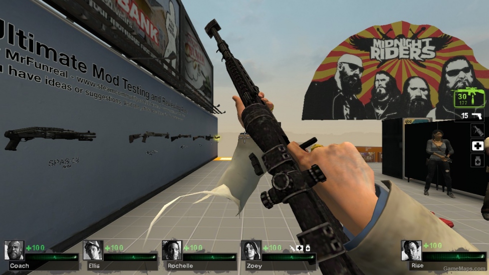 L4D2 Survivors: Barrett 50 cal