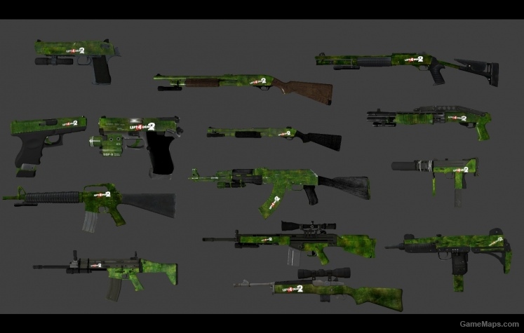 Left 4 dead 2 карта со всеми оружиями