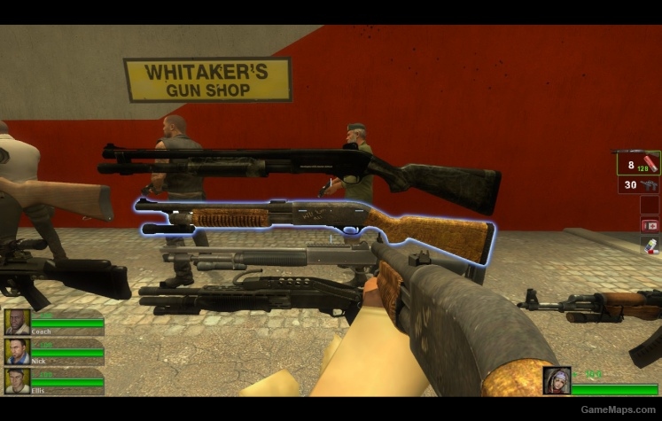 l4d 1 ammo values for l4d2