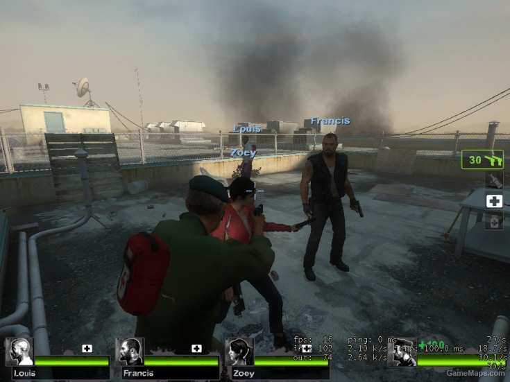 (L4D2) replacement of the survivors