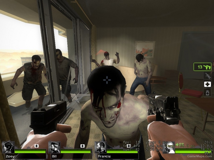 (L4D2) replacement of the survivors