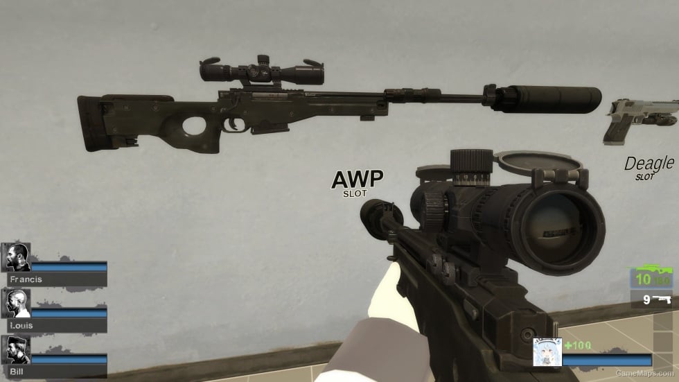 L96A1 Suppressed (AWP replacement)