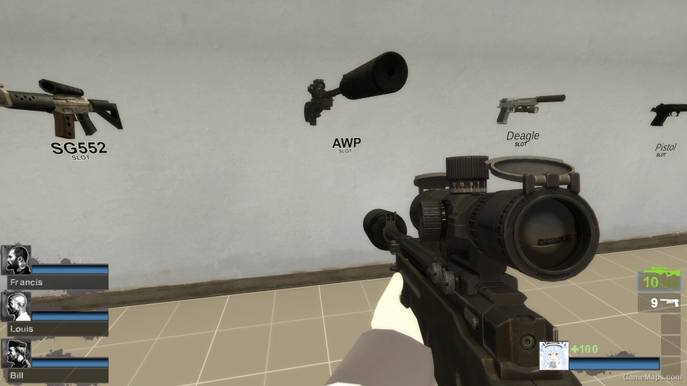 L96A1 Suppressed (AWP replacement)