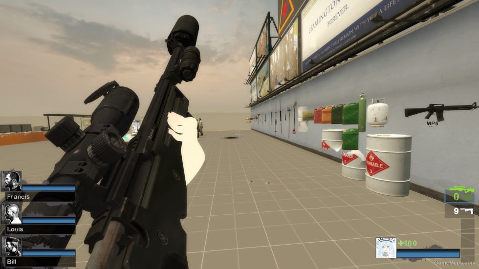 L96A1 Suppressed (AWP replacement)