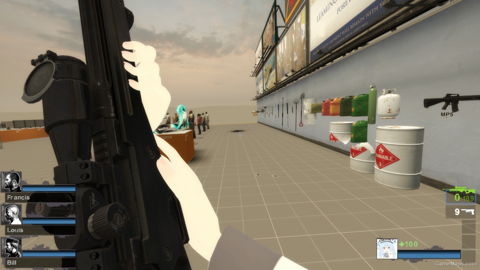 L96A1 Suppressed (AWP replacement)