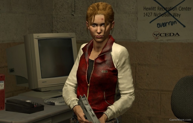 Leather Coat Grey Red Zoey Body