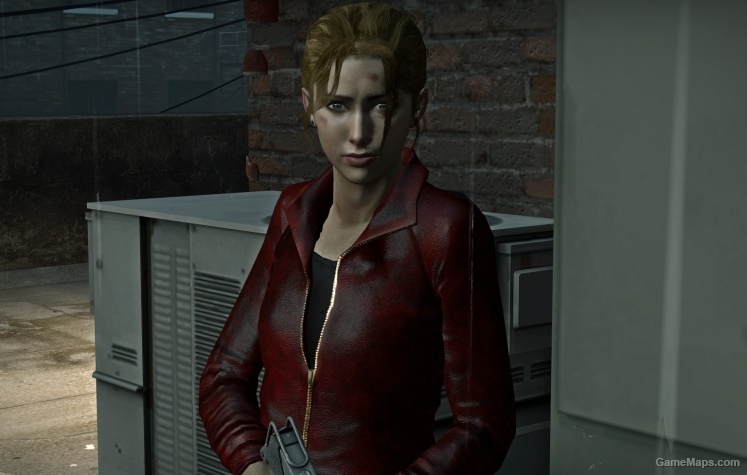 Leather Coat Red Zoey Body