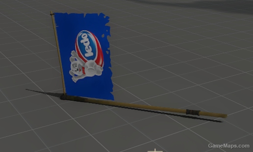 Ledo flag over Golf club