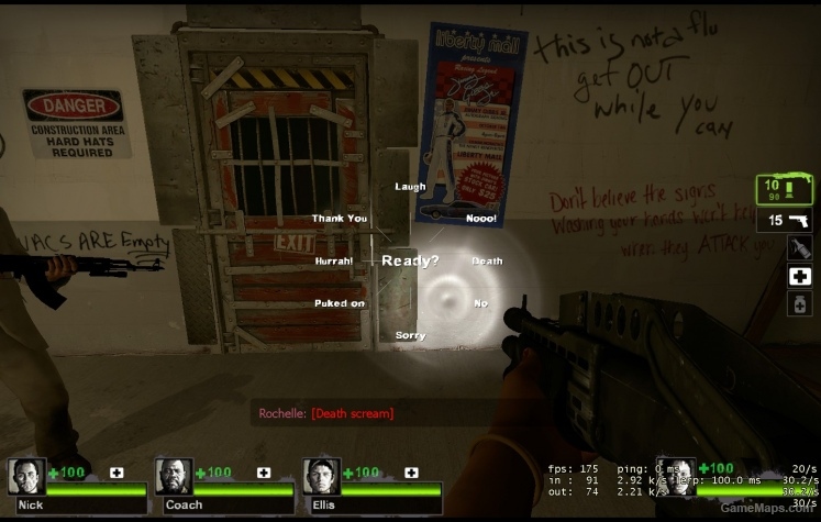 Карта для теста оружия в left 4 dead 2