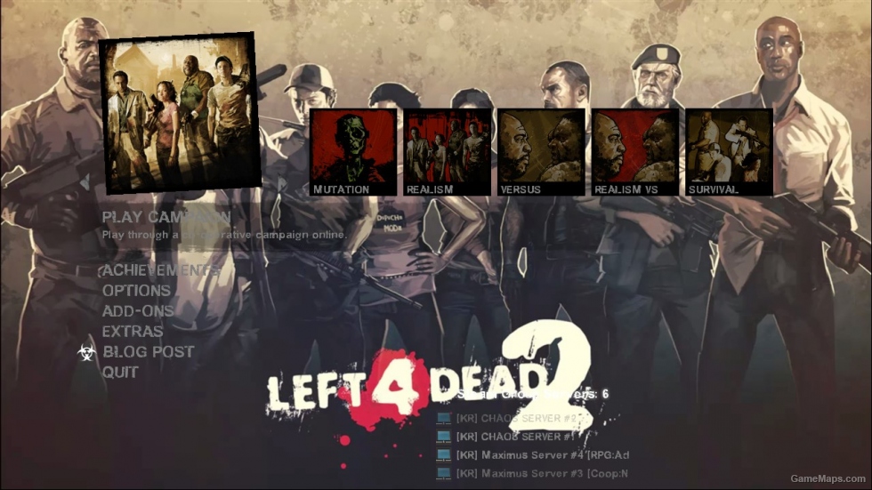 Change The Background To Zombie Collection