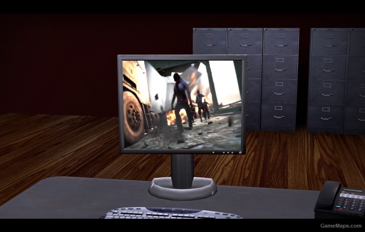Left 4 Dead 2 intro on PC Screen