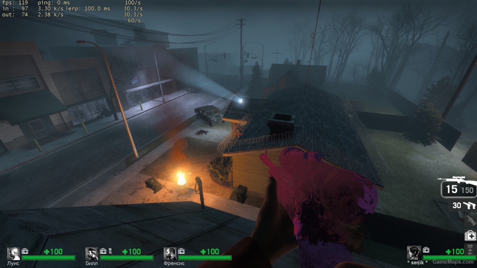 Left 4 Dead jumps and flying