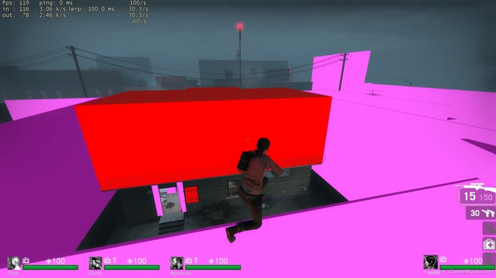 Left 4 Dead jumps and flying