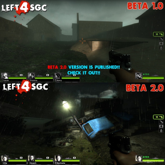 Left 4 SGC Beta v2.2 (Part 2 of 2) (Map) for Left 4 Dead 2 